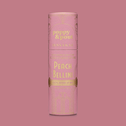 Limited Edition, Lip Balm, Oz Collection, Peach Bellini