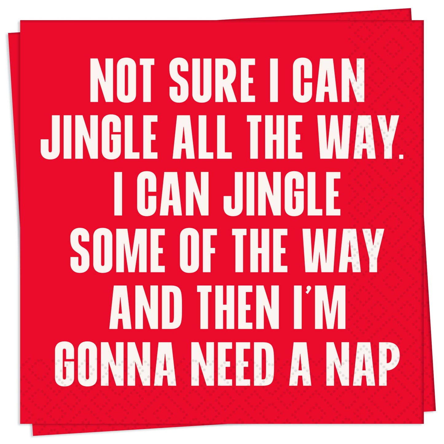 Need A Nap Cocktail Napkin