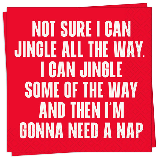 Need A Nap Cocktail Napkin