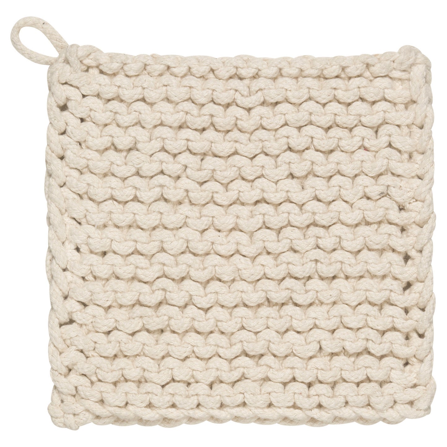 Natural Knit Potholder - Magnolia Lane co. Home + Garden + Gift