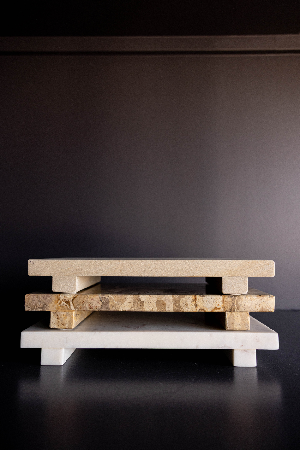 White Marble Trivet Riser - Magnolia Lane co. Home + Garden + Gift
