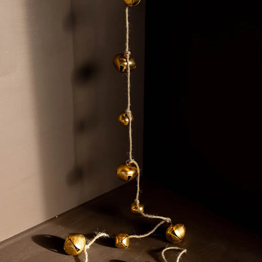 Jingle Iron Inspired Bell Garland | Multi Sizes