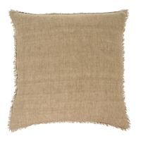 Lina Linen Pillow Dune 24x24 - Magnolia Lane co. Home + Garden + Gift