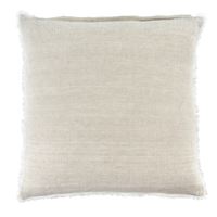 24x24 Lina Linen Pillow Chambray