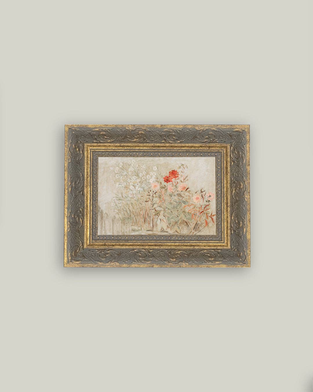 Small Garden Framed Antique Art - Magnolia Lane co. Home + Garden + Gift