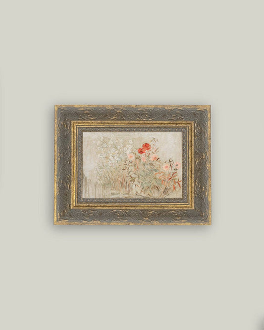 Small Garden Framed Antique Art - Magnolia Lane co. Home + Garden + Gift