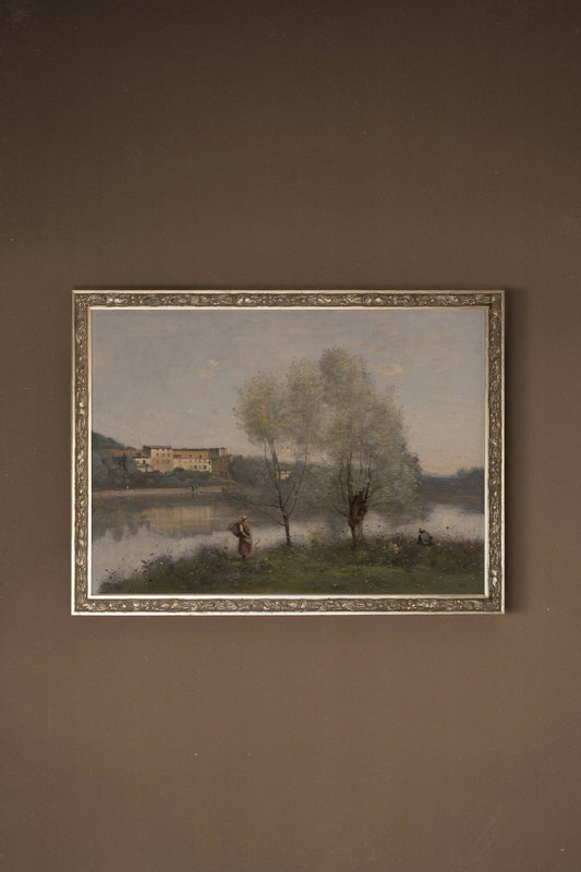 DOUCEUR DU RIVAGE, canvas wall art print - Magnolia Lane co. Home + Garden + Gift