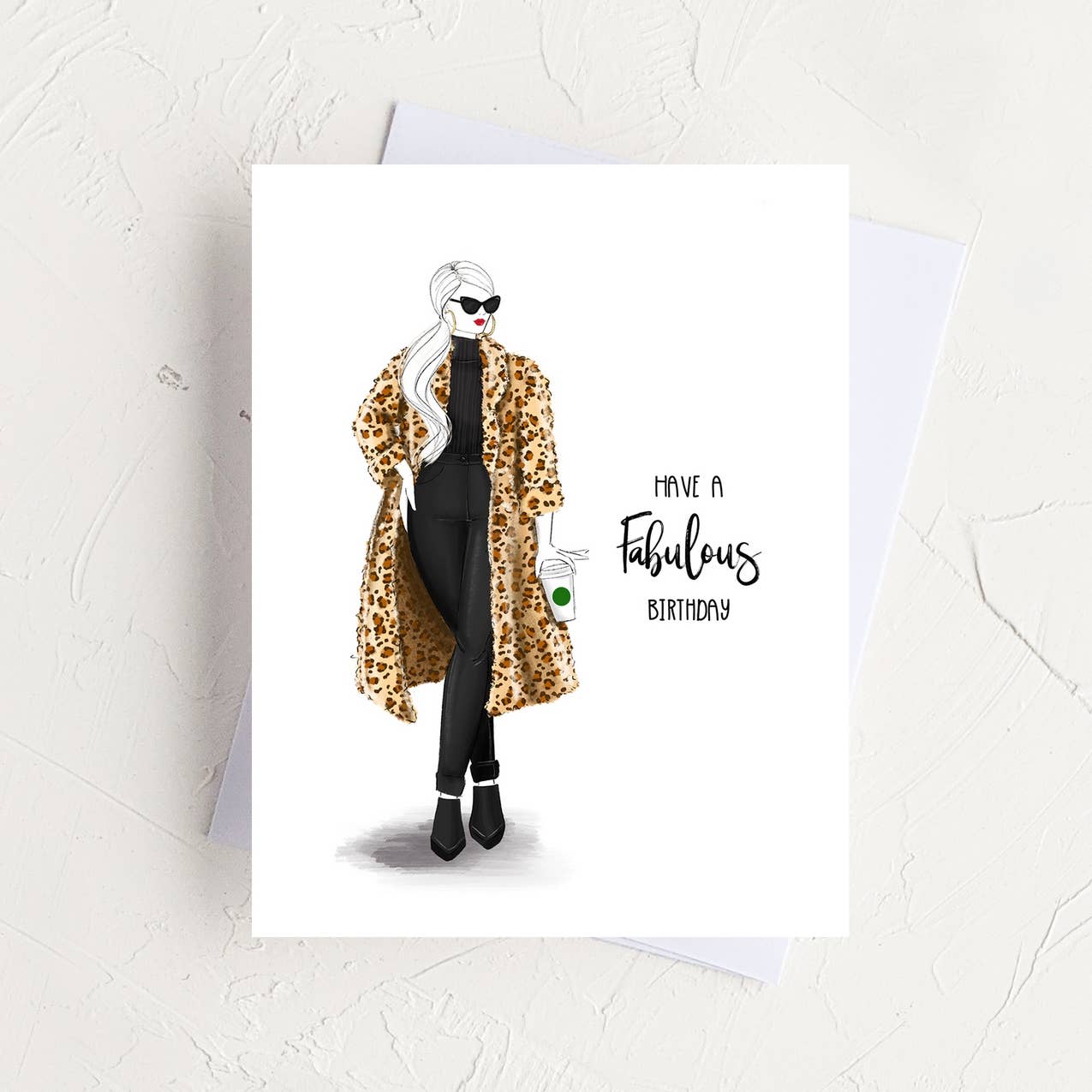 Fabulous Birthday - Fashion Birthday Greeting Card - Magnolia Lane co. Home + Garden + Gift