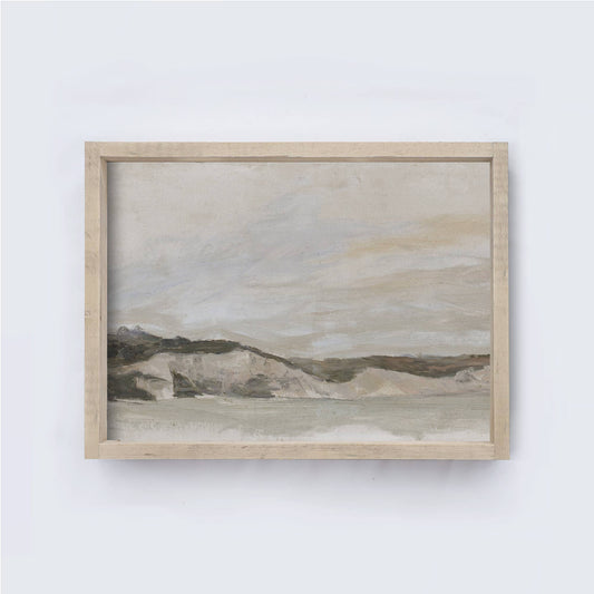 Ocean Coastal Wall Art |  Vintage Seascape Print A197