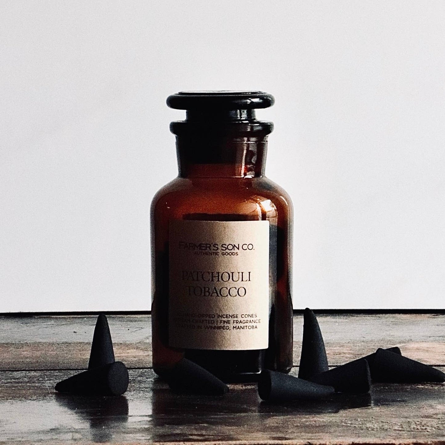 Farmer's Son Co. - Patchouli + Tobacco Incense Cones
