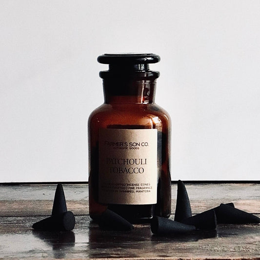 Farmer's Son Co. - Patchouli + Tobacco Incense Cones
