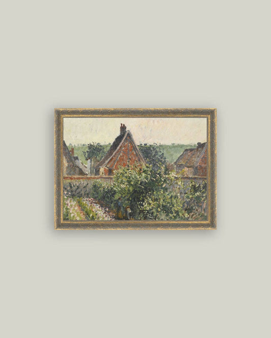 Near the Garden Framed Antique Art - Magnolia Lane co. Home + Garden + Gift