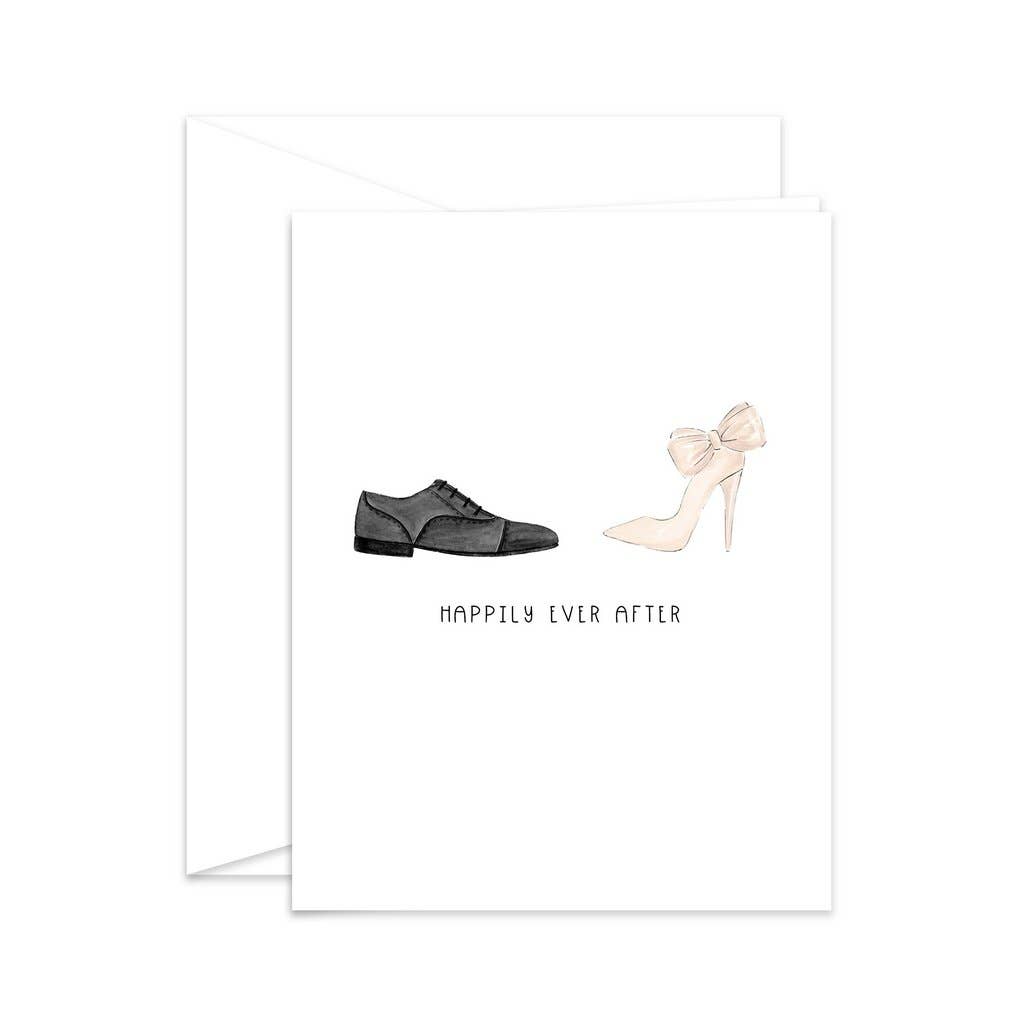 Happily Ever After Mr + Mrs Newlywed Greeting Card - Magnolia Lane co. Home + Garden + Gift