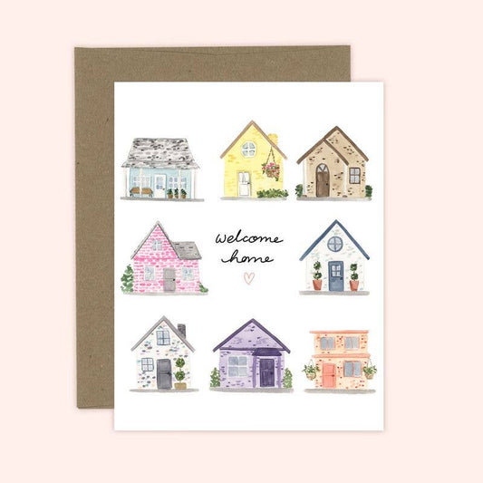 Welcome Home Cottages New House Card