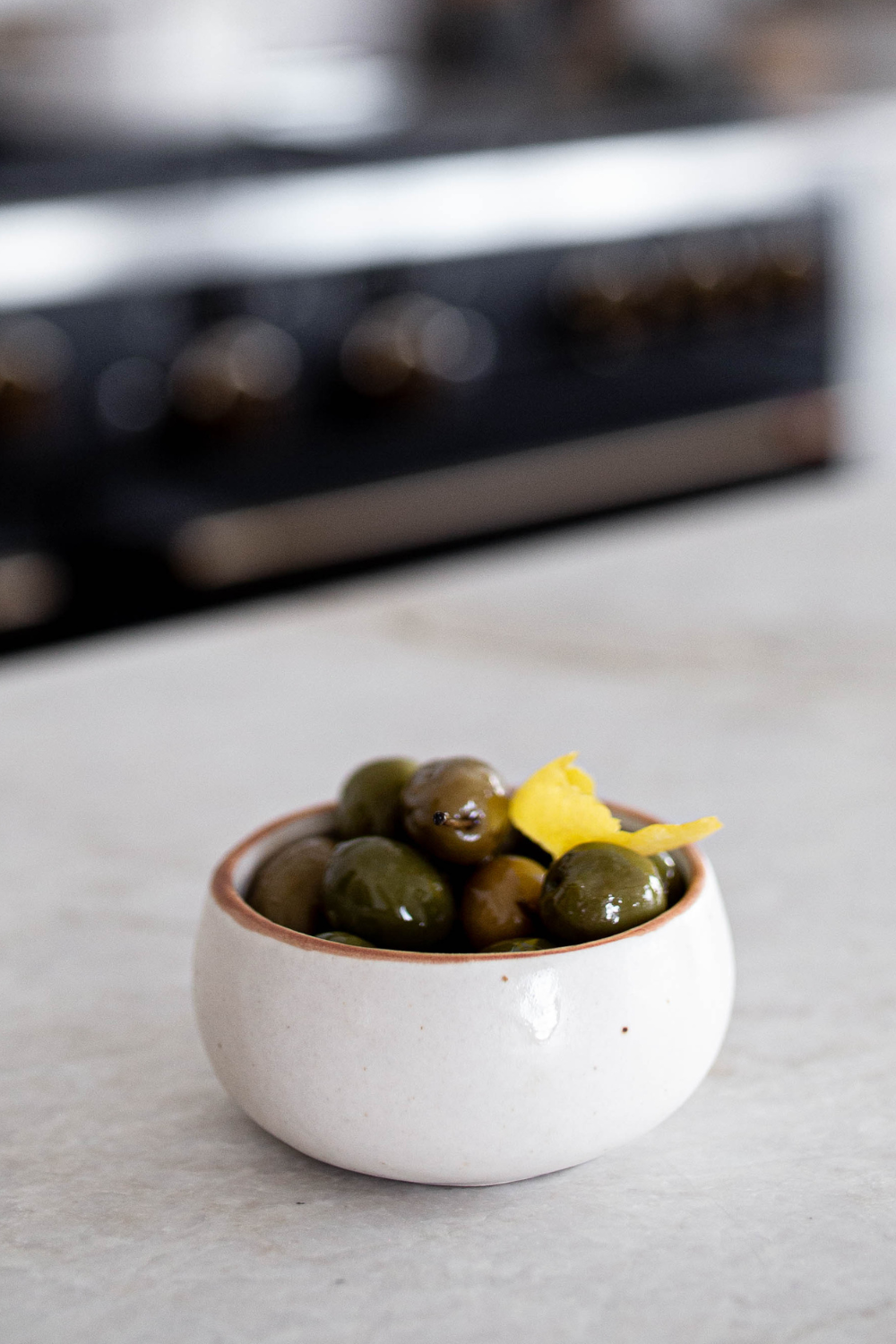 Ceramic White Speckled Dip Bowl - Magnolia Lane co. Home + Garden + Gift