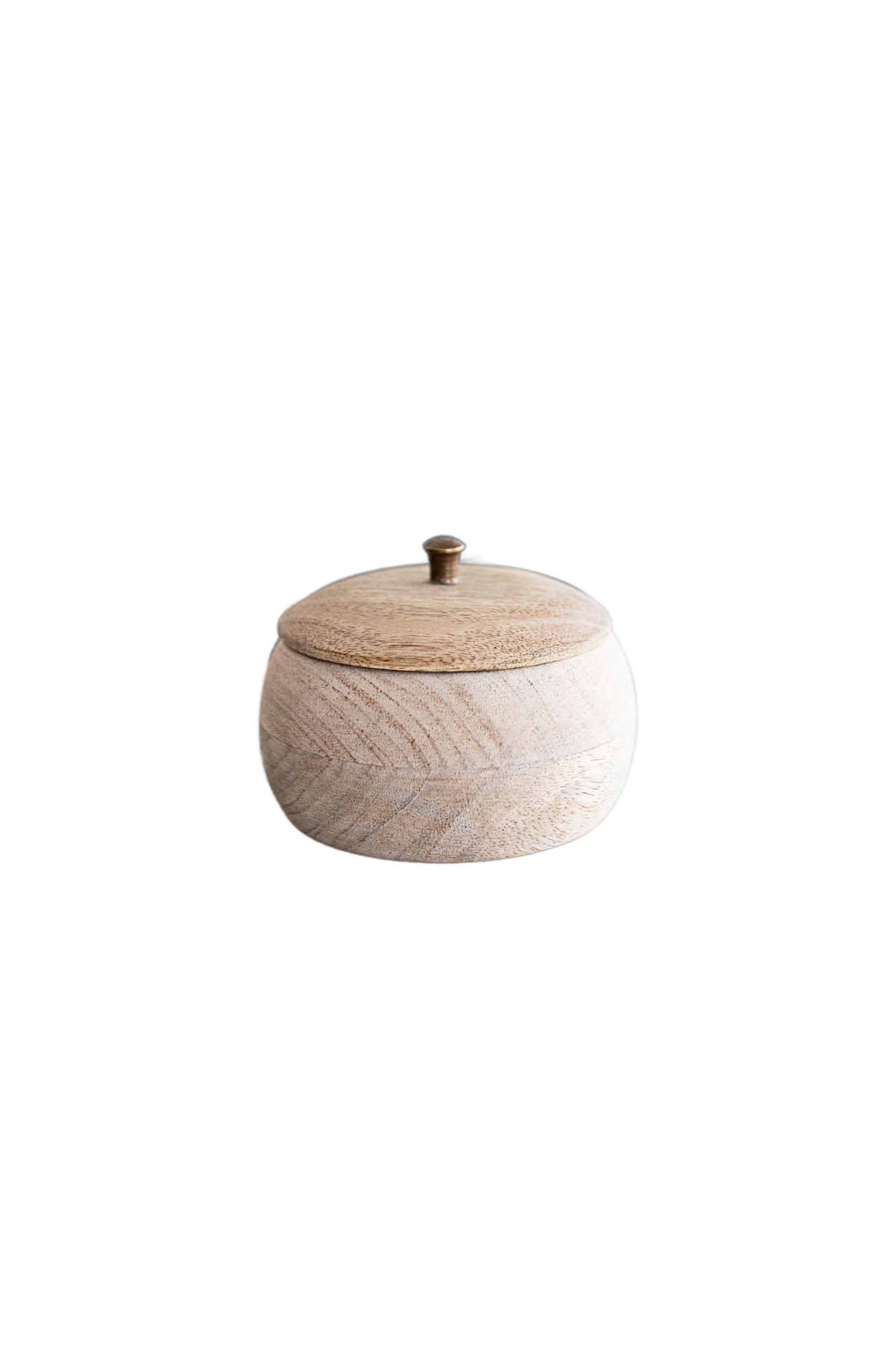 Handmade Mango Wood Jar