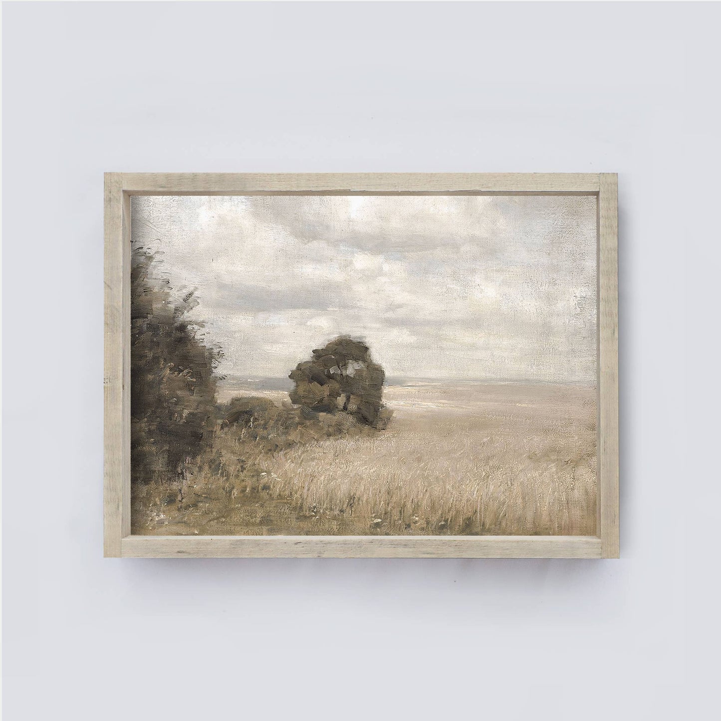 Vintage Wheat Field Wood Sign A306