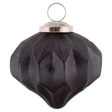 Gunmetal Ornaments Faceted