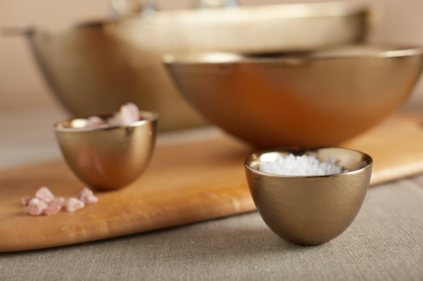 Stinson Antique Brass Pinch Bowls