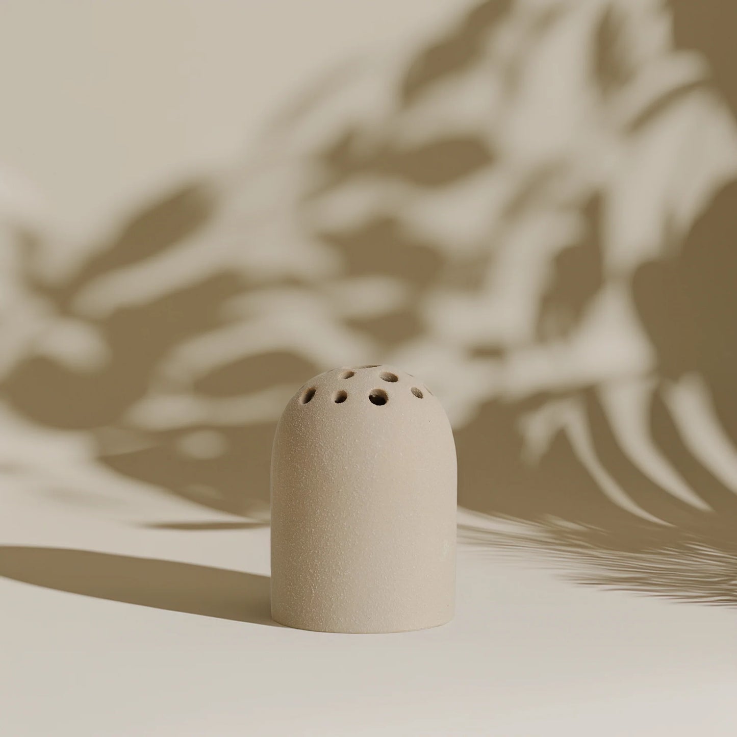 Dome Ceramic Flower Frog Vase