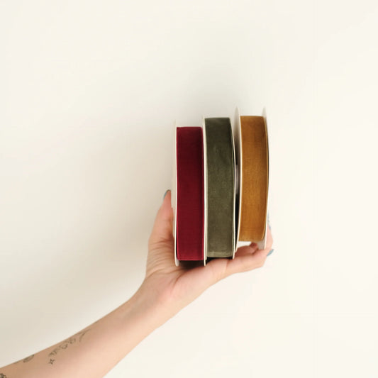 Velvet Ribbon |10 Yards (Single-sided)