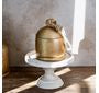 4.5"D GOLD BELL STYLE JAR
