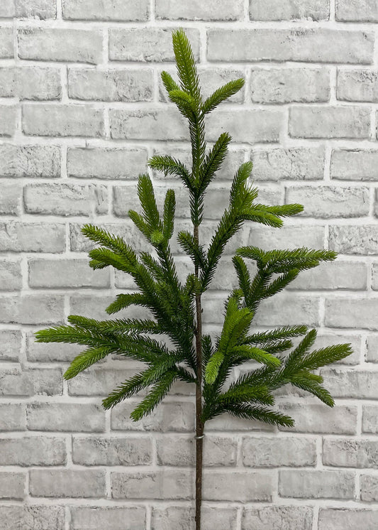 37” FRESH TOUCH GREEN SPRUCE BRANCH