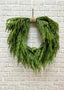 24" FRESH TOUCH NORFOLK ISLAND PINE HEART SHAPE WREATH