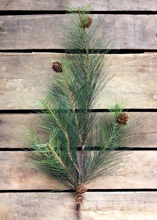 29" LONG NEEDLE PINE SPRAY