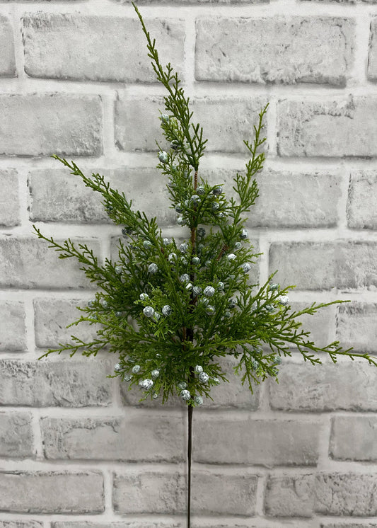 18" JUNIPER BERRY SPRAY