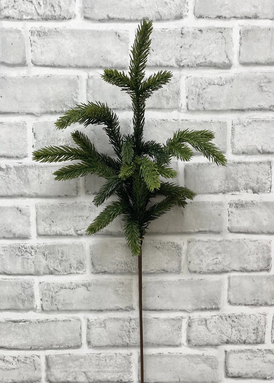 24" FRESH TOUCH SPRUCE SPRAY