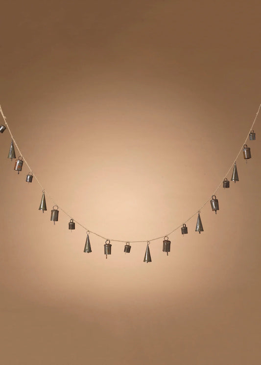 5'L HOLIDAY METAL BELL GARLAND