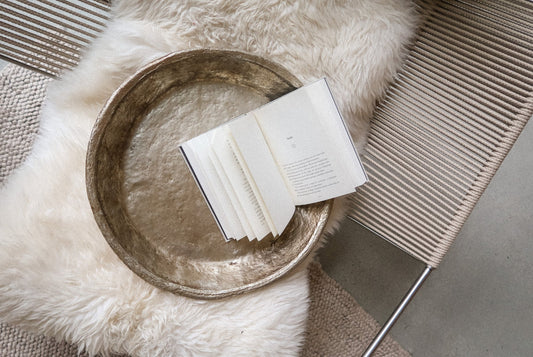 Gilded Paper Mache Tray