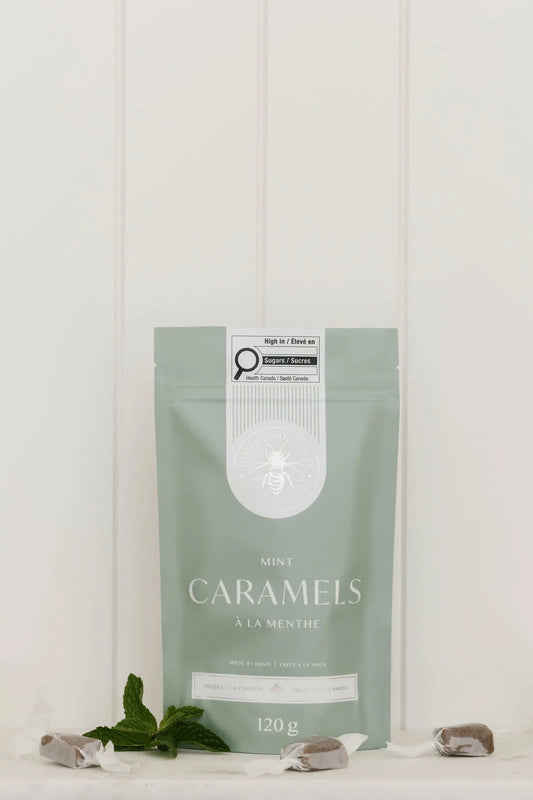 Wintermint Caramels 120g | Little B Confectionery