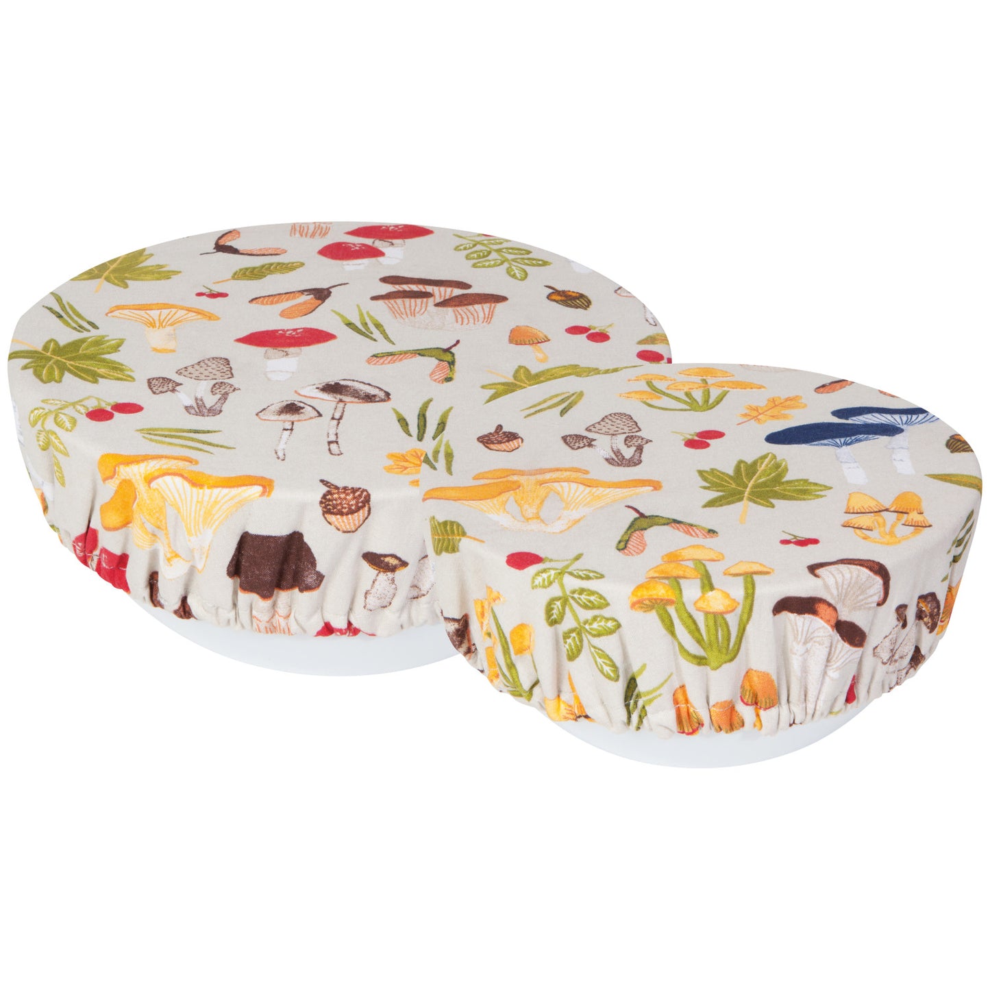 Field Mushrooms Bowl Covers Set of 2 - Magnolia Lane co. Home + Garden + Gift