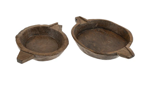 Found Vintage Wooden Parat | Two Sizes