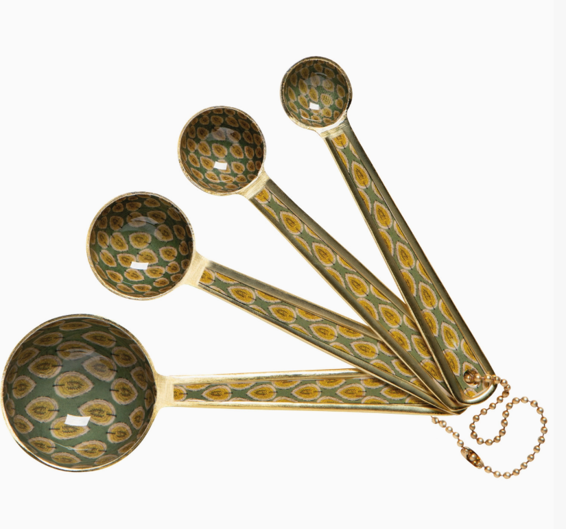 Heirloom Brio Enameled Measuring Spoons Set of 4 - Magnolia Lane co. Home + Garden + Gift