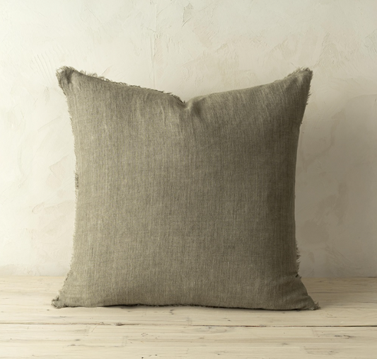 20 x 20 Lina Linen Pillow Mink - Magnolia Lane co. Home + Garden + Gift