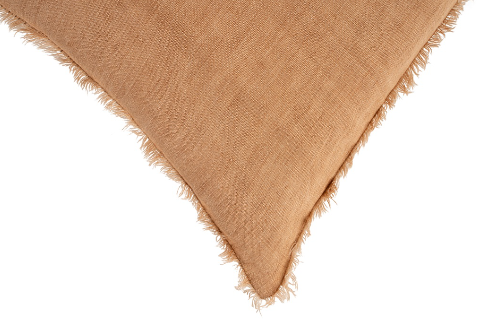24 x 24 Lina Linen Pillow Terracotta - Magnolia Lane co. Home + Garden + Gift