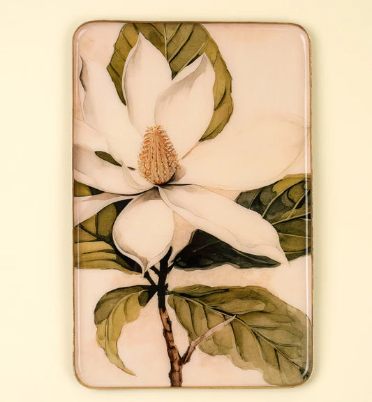 Magnolia Decorative Enameled Tray XL