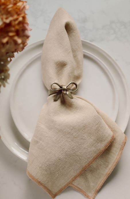 Tied Bow Napkin Ring