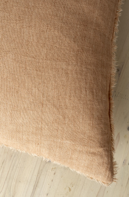 24 x 24 Lina Linen Pillow Terracotta - Magnolia Lane co. Home + Garden + Gift