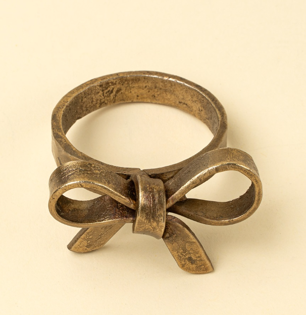 Tied Bow Napkin Ring