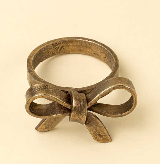 Tied Bow Napkin Ring