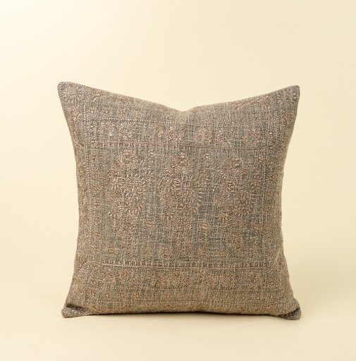 20x20 Nisha Embroidered Pillow