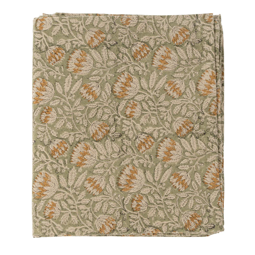 Varanasi Block Print Tablecloth