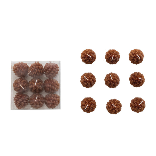Unscented Pinecone Shaped Tealight