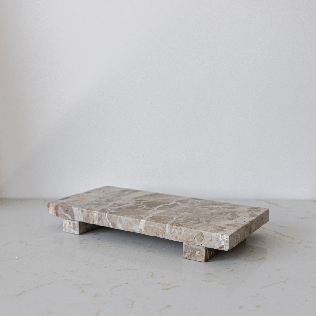 Chocolate Marble Trivet Riser - Magnolia Lane co. Home + Garden + Gift