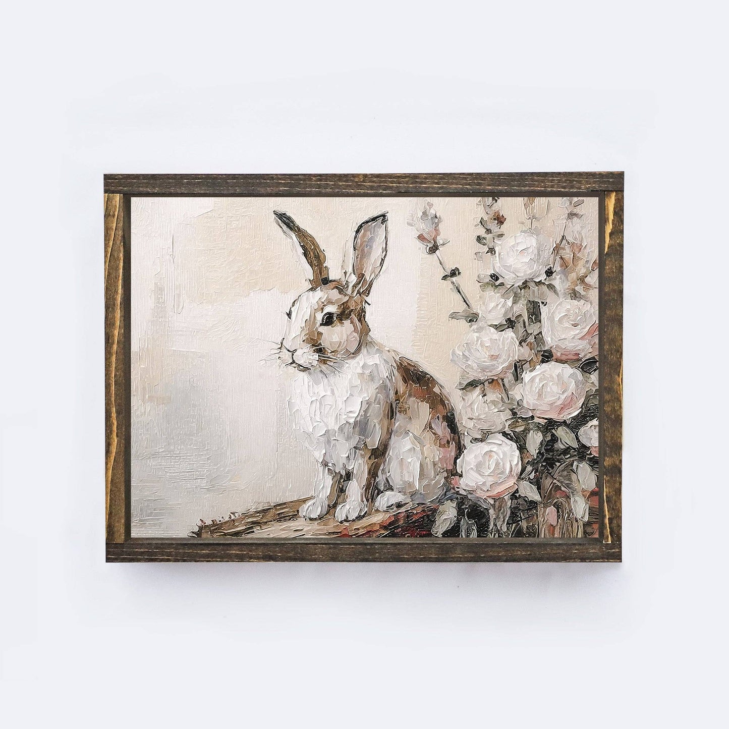 Vintage Framed Print | Bunny A08