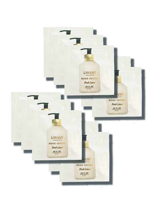 Fresh Linen Hand Lotion sample packets